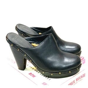True Religion Clogs (NWOT) 9.5